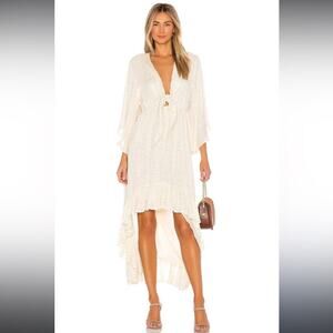 Sundress Juliana Dress In Saint Barth Coconut Ivory Sz XS Small